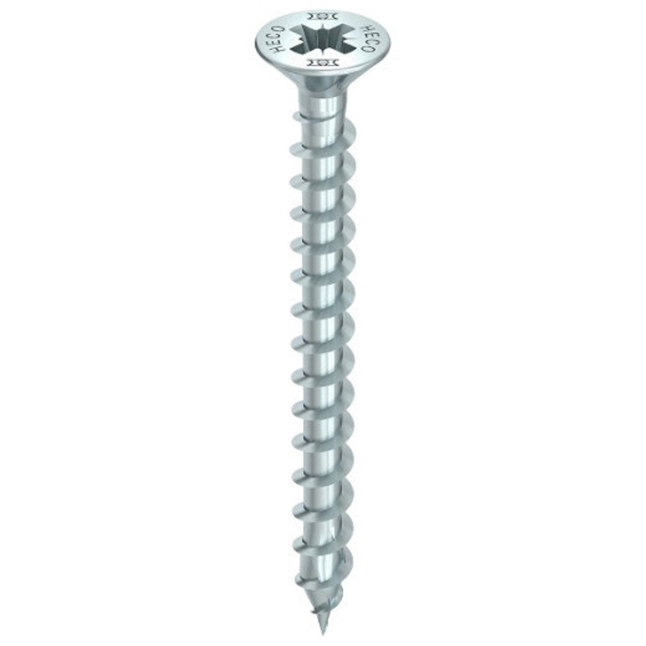 HECO Countersunk Head Screws | Craftsman Hardware supplies Countersunk Head Screws PZ Drive Cabinetry with Silver Zinc