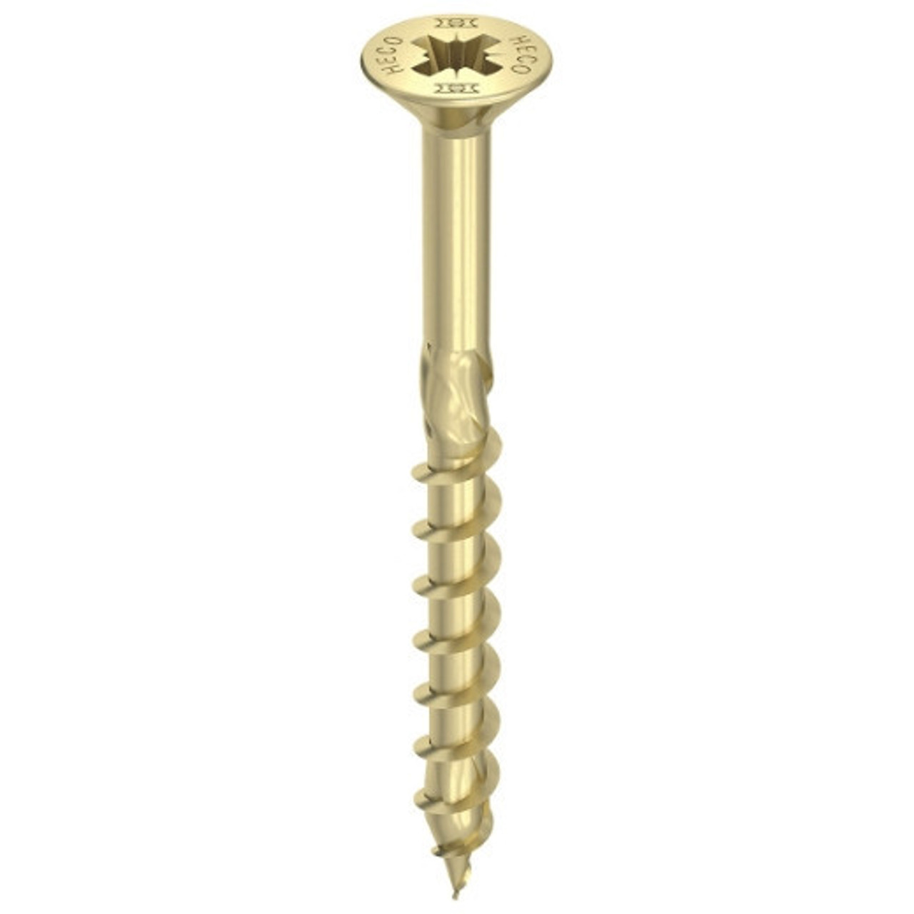 Designed for versatility, this HECO 4.5mm screw features PZ2, making it suitable for various projects.