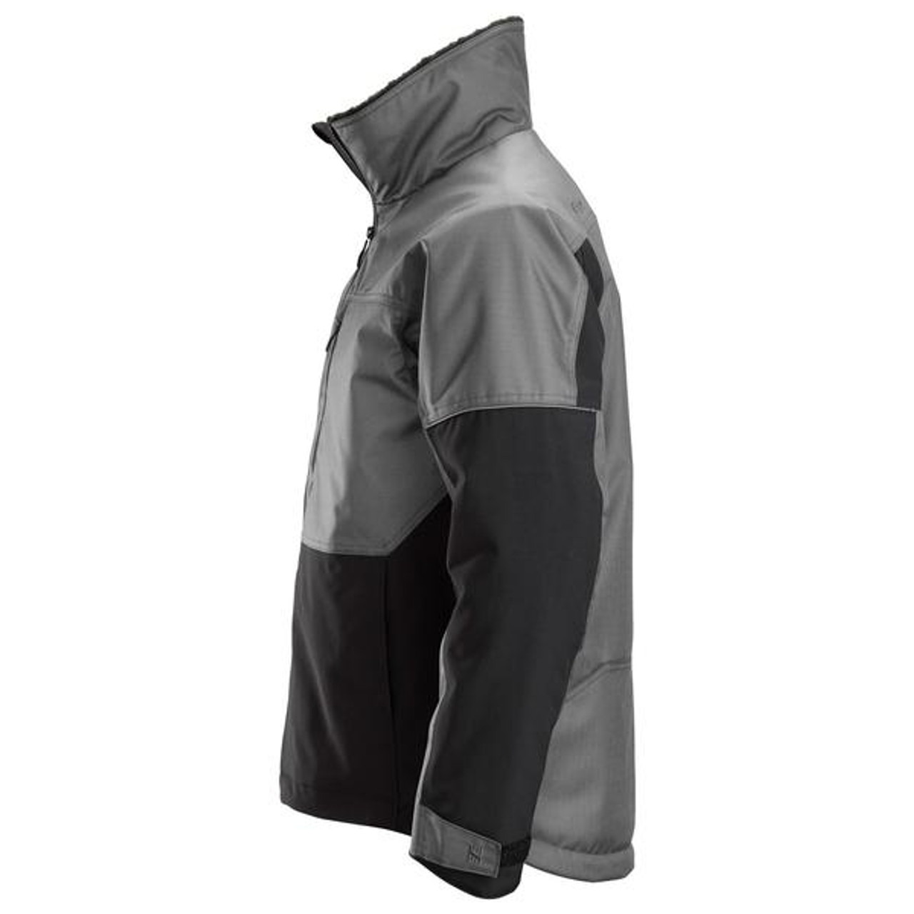 SNICKERS Jacket | Mens 1148 Grey/Black Lined Winter Jackets with Insulation