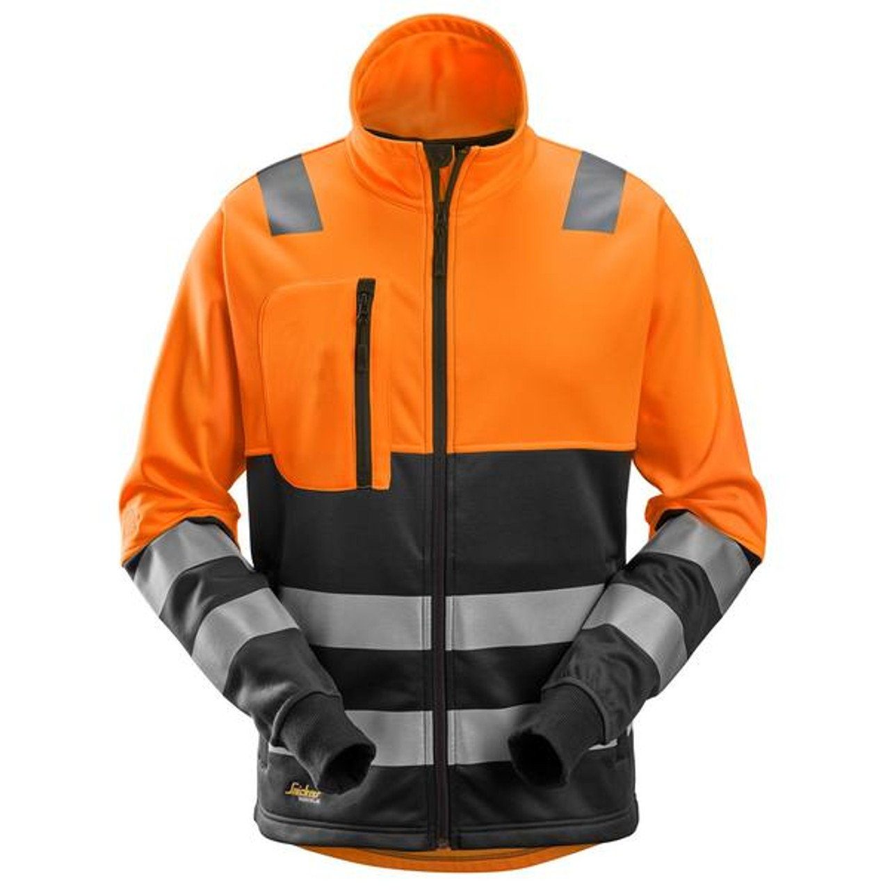 BLAKLADER Jacket 8035 with  for BLAKLADER Jacket | 8035 High Vis Orange / Black Full Zip Allround Work Pullover with Reflective Tape Polyester that have Full Zip  available in Australia and New Zealand