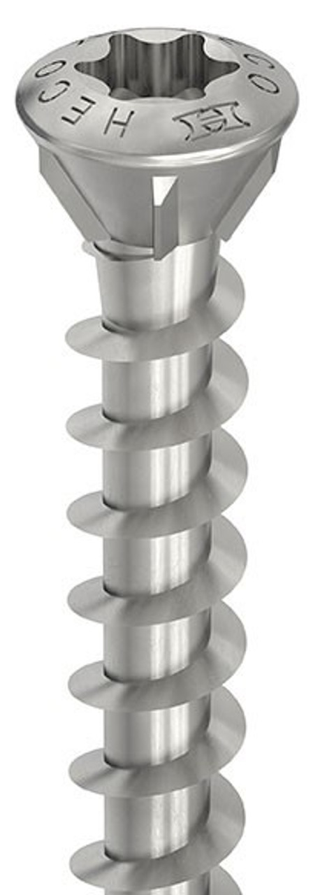 HECO Flooring Raised Countersunk Screws | 3.5mm Raised Countersunk Screws with T10 Drive for Floorlaying, Floorboards and Screws in Sydney