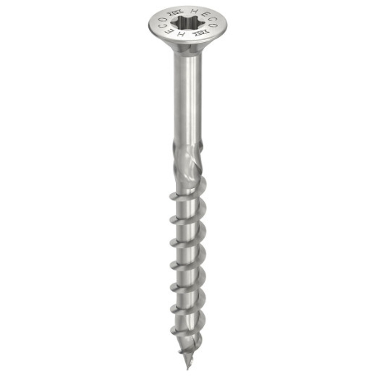 HECO Countersunk Head Screws | 8mm A2 304 Stainless Steel Full Thread with HD40 Drive, Timber Engineering, Outdoor Screws, Screws and Fasteners, Post and Beam Structures in Melbourne