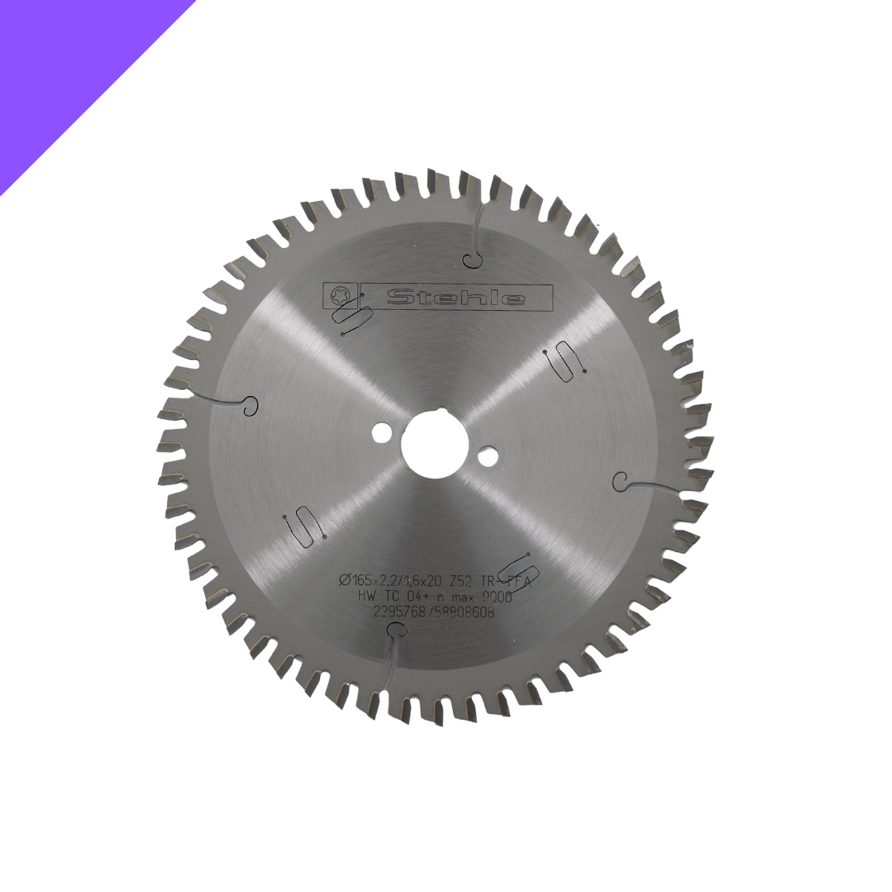 Buy Online STEHLE KKS-HKS ⌀160 x 20 Saw Blade for Hard Plastics with TR-F-FA Negative Hook for the Joinery Industry and Operators in Perth, Sydney and Brisbane