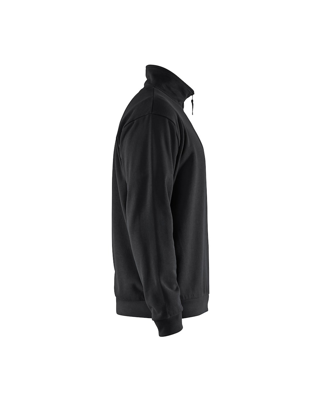 BLAKLADER Durable Poly/Cotton Blend Black  Pullover  for Carpenters that have 1/4 Zip  available in Australia and New Zealand