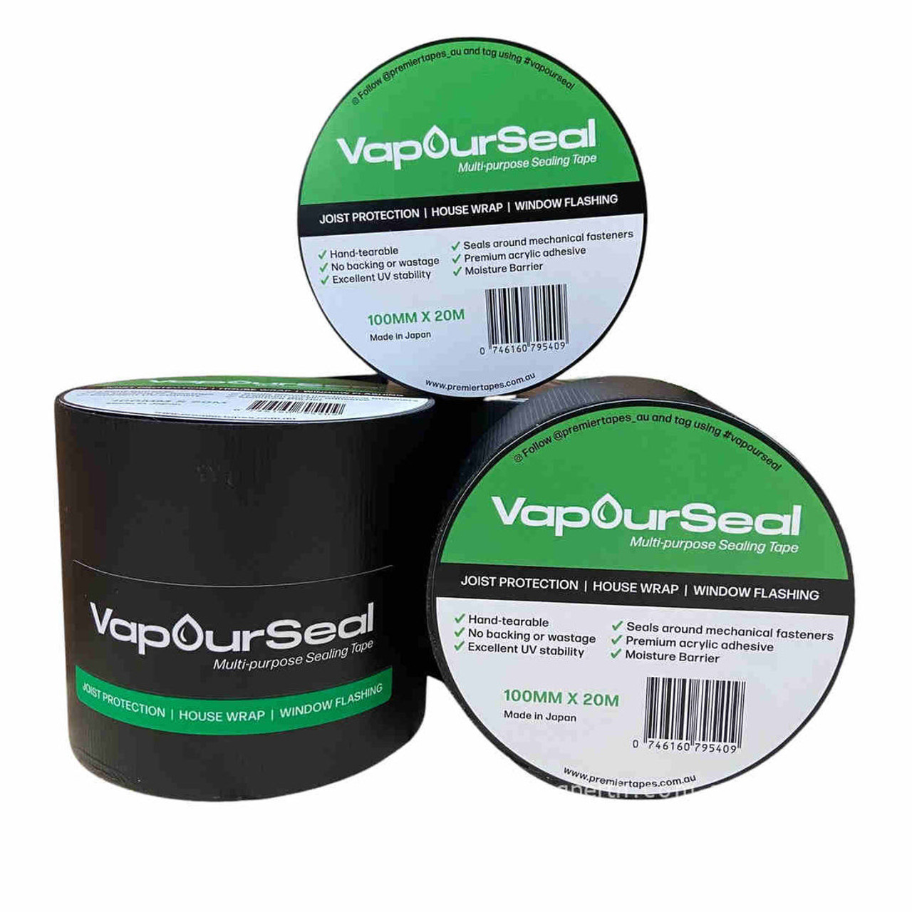 Joist Tapes is self-wound adhesive (no liner, no wastage)