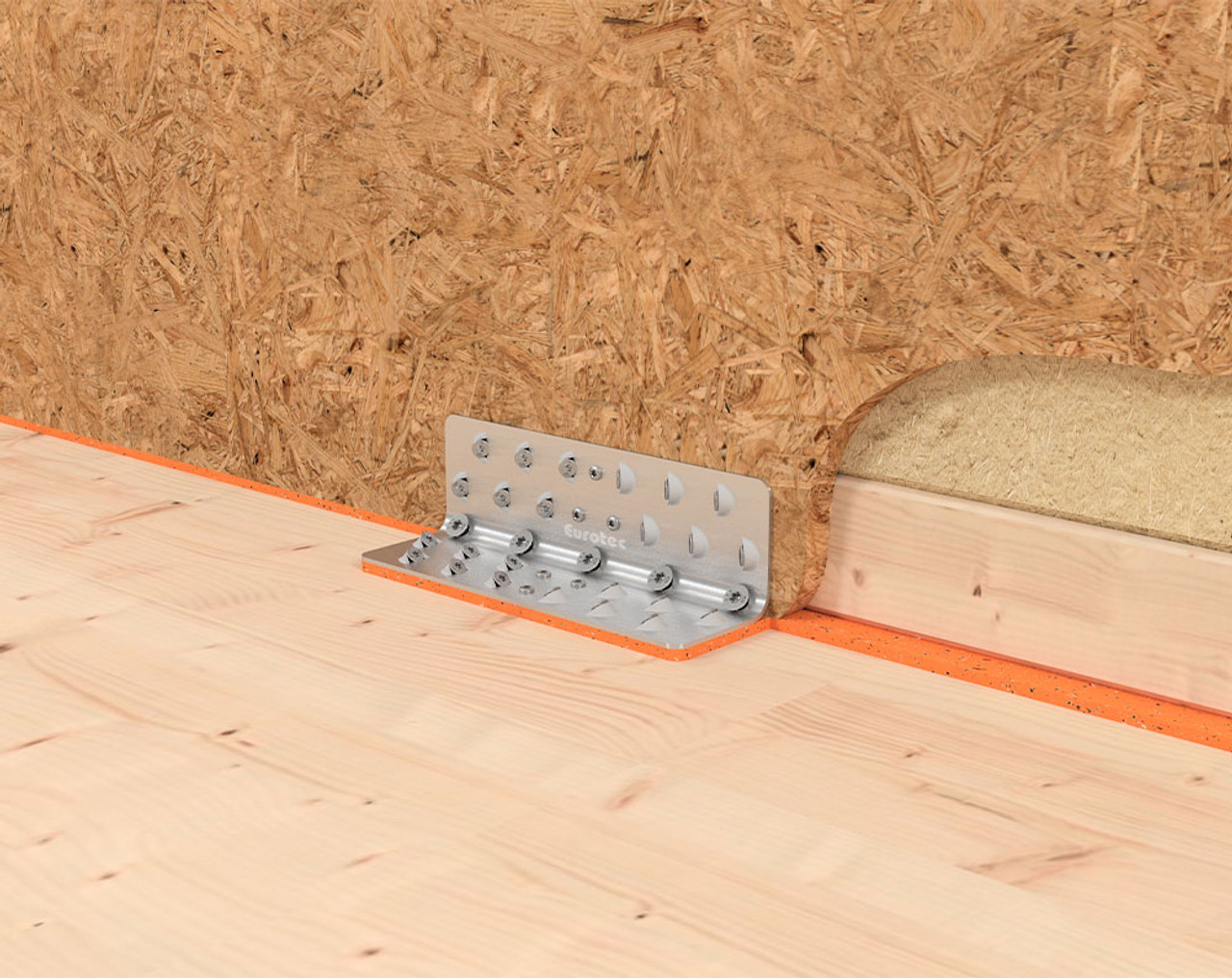 Craftsmen, find a total tool selection of Structural Connectors such as EUROTEC Structural Connectors HH Flat Shearing Angle for the Architectural Mass Timber in Australia and New Zealand