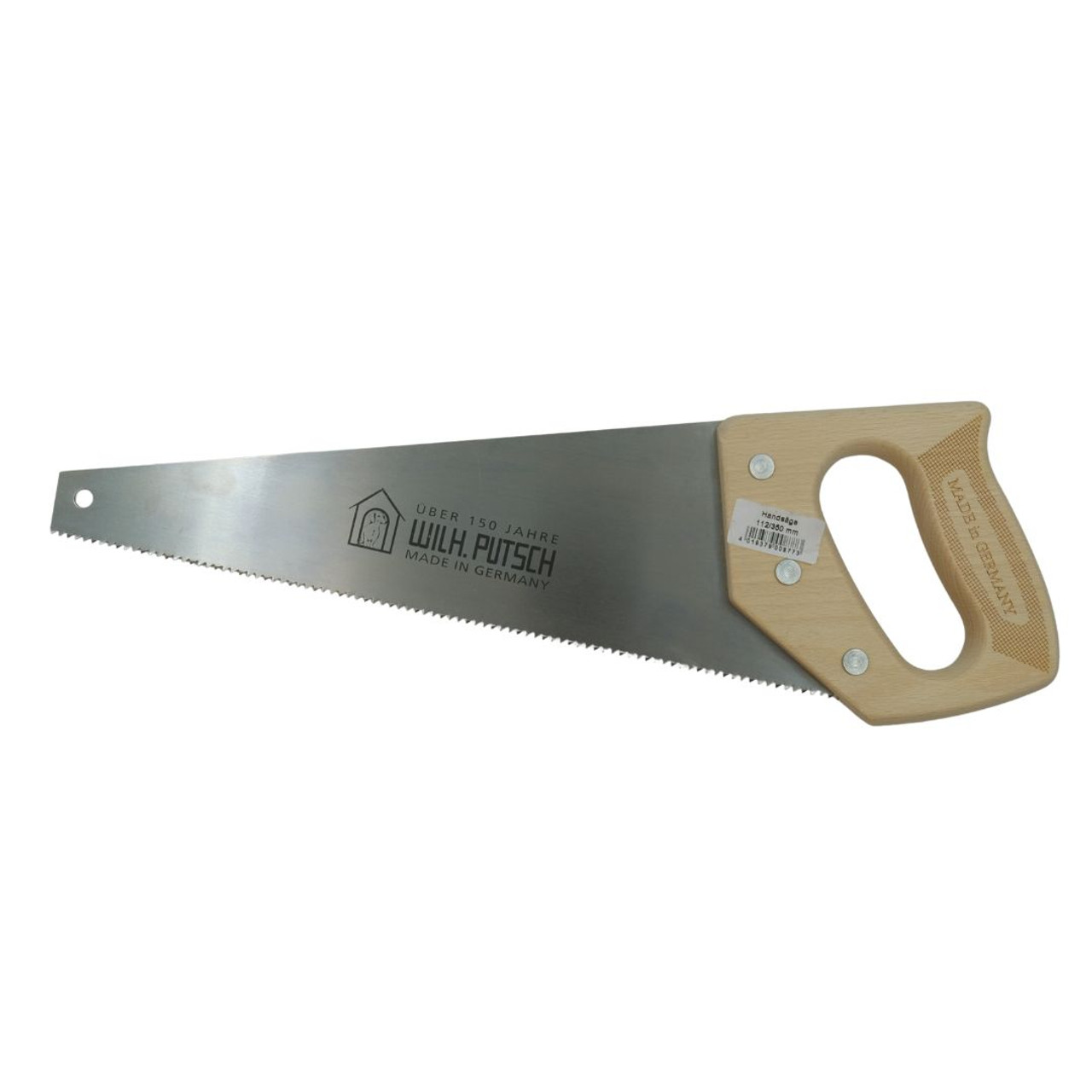 WILPU Handsaw for Timber, MDF, Laminate, the 112 Saw Blade is for 8 Teeth / Inch for Solid Timber