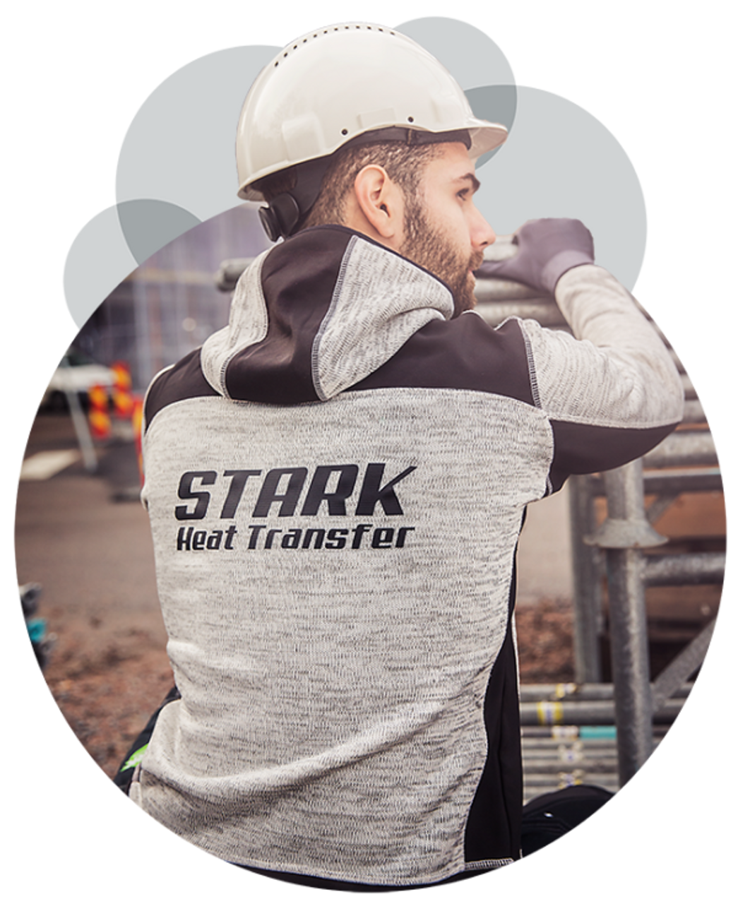 HOTSCREEN Branding | Heat Transfers Branding STARK Solid for Workwear