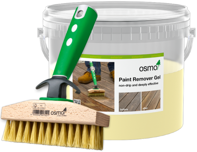 Osmo Paint Remover Gel 6611 is a powerful, ready-to-use viscous gel specially formulated to remove old oil-based surface finishes from exterior timber.