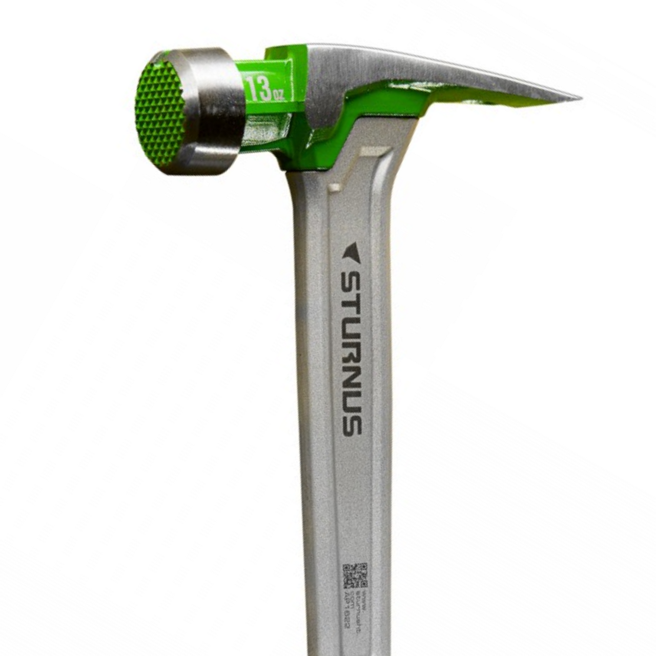 STURNUS Hammer | VELOCITY Milled Face Green Hammer 13oz with Long Handle