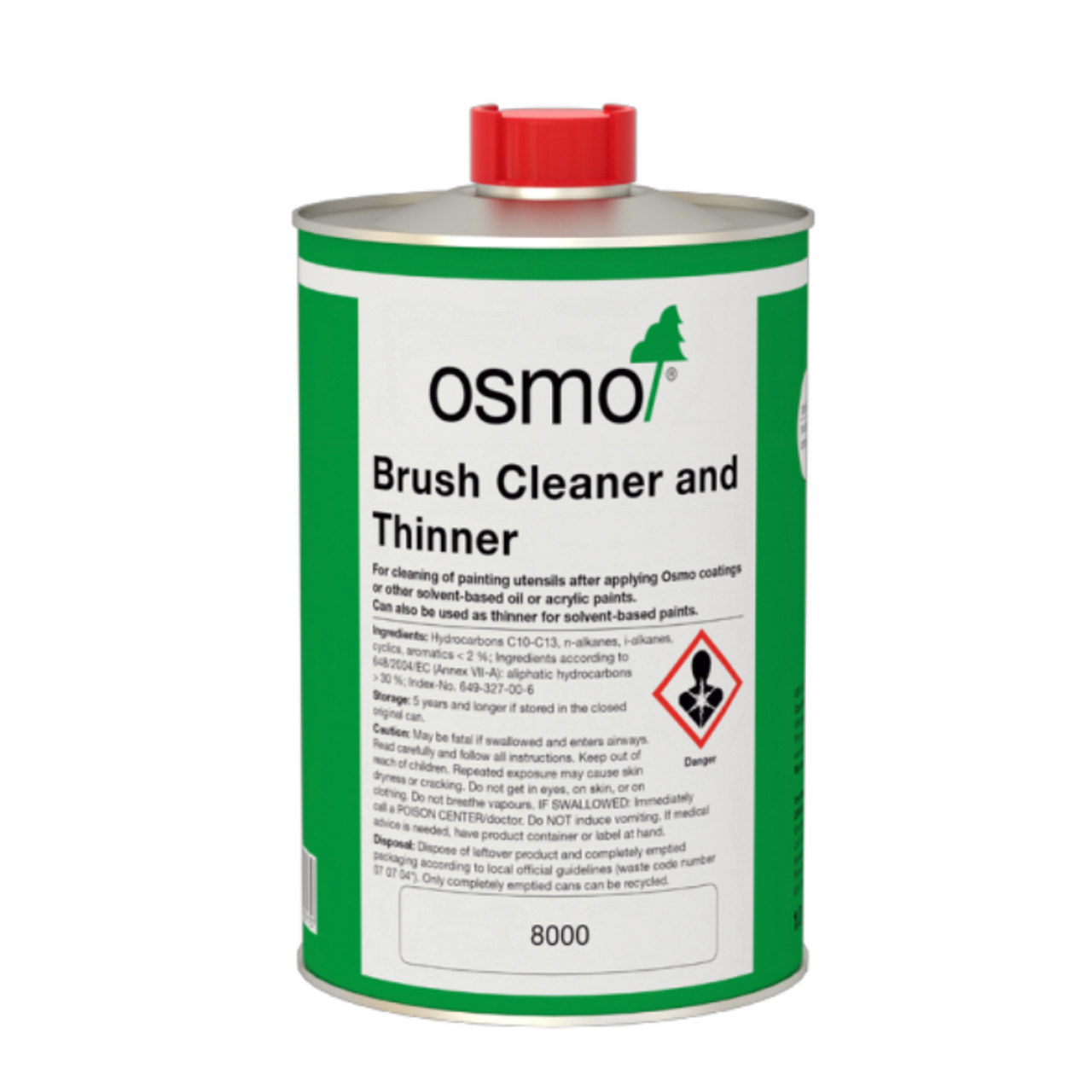 Buy Online OSMO 8000 Easy Application Brush Cleaner with Easy Application for the Carpentry Industry and Installers in Melbourne, Sydney and Perth