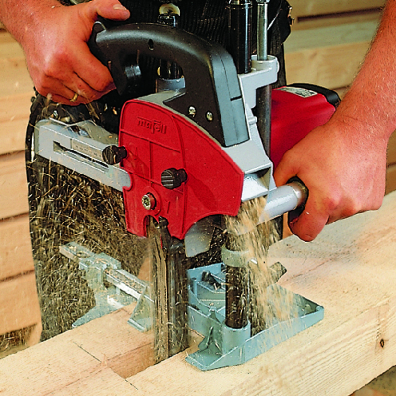 The MAFELL FG150 Chain Mortiser Support Stand is a specialized accessory designed for the LS103 chain mortiser