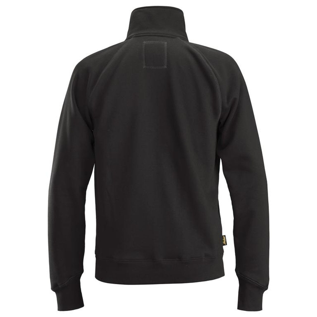 SNICKERS Sweater | 2886 Black Full Zip Pullover in Durable Poly/Cotton Blend