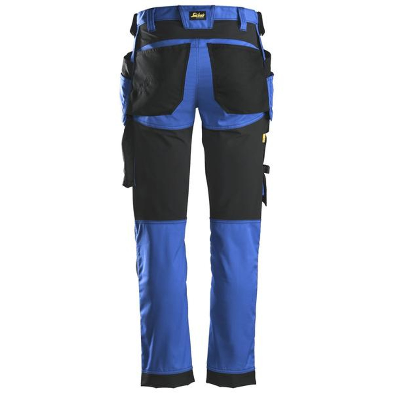 Suitable work Trousers available in Australia and New Zealand SNICKERS Cotton with Stretch Blue Trousers for Plumber