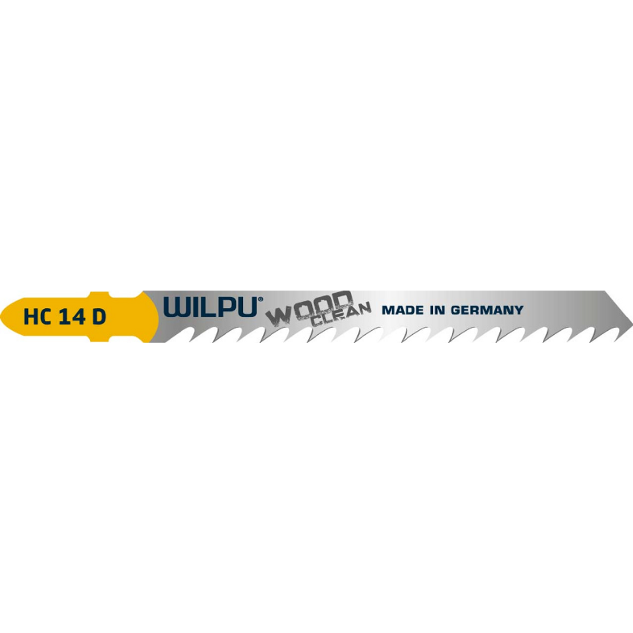 WILPU Jigsaw Blade for Laminate, Kitchen Installers and Cabinet Makers, the HC 14 D Saw Blade is for Precision for Solid Timber