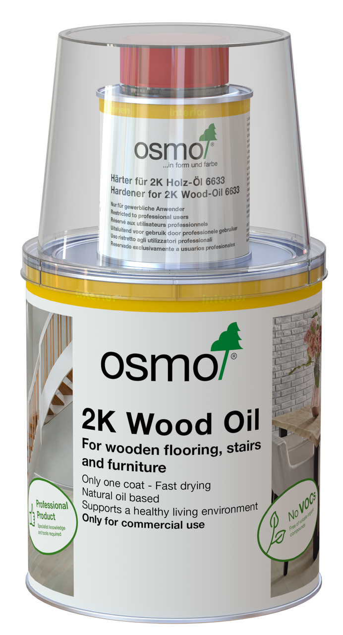 OSMO Interior Oils  2K Wood Oil with  for OSMO Interior Oils | 2K Wood Oil Clear 6100 Matt Interior Oils  that have  available in Australia and New Zealand