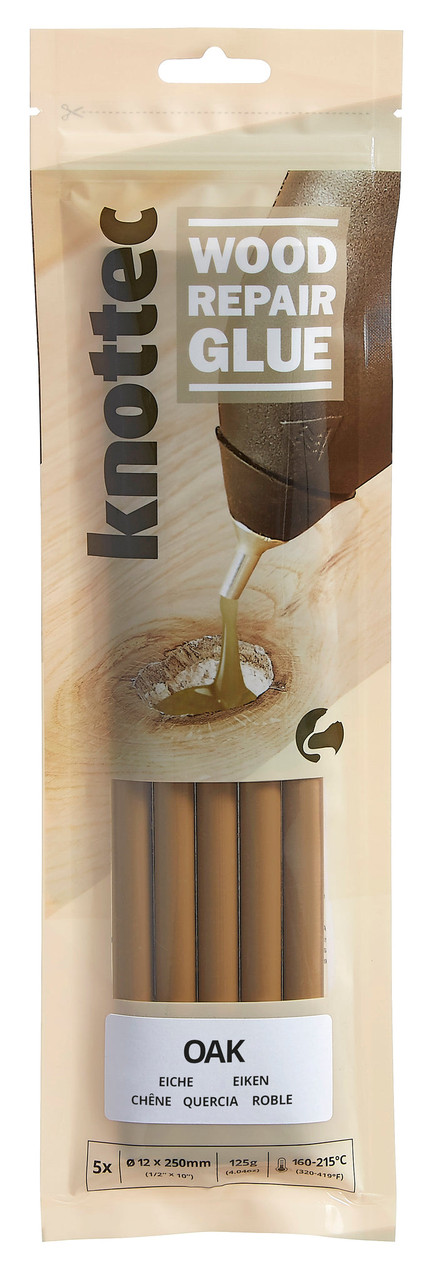 KNOTTEC Adhesives  Wood Repair with  for KNOTTEC Adhesives | Wood Repair Oak Therm Melt Adhesives  in Pack of 5 sticks that have Therm Melt  available in Australia and New Zealand
