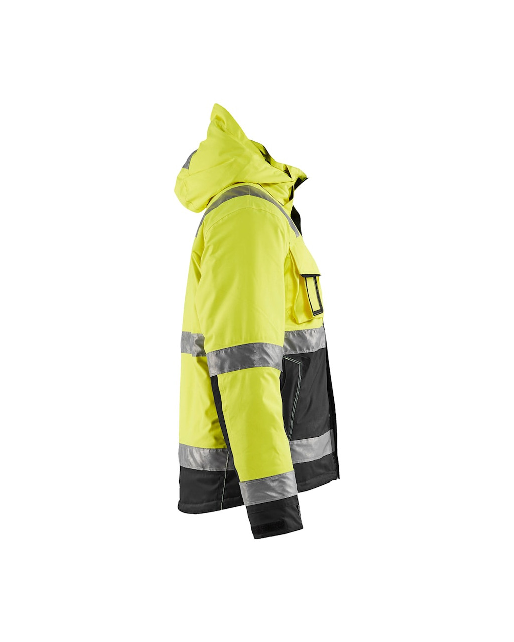 Mens Hiking Jacket  4790  - High Vis Yellow  Full Zip  Waterproof & Breathable for Outdoor Adventures.