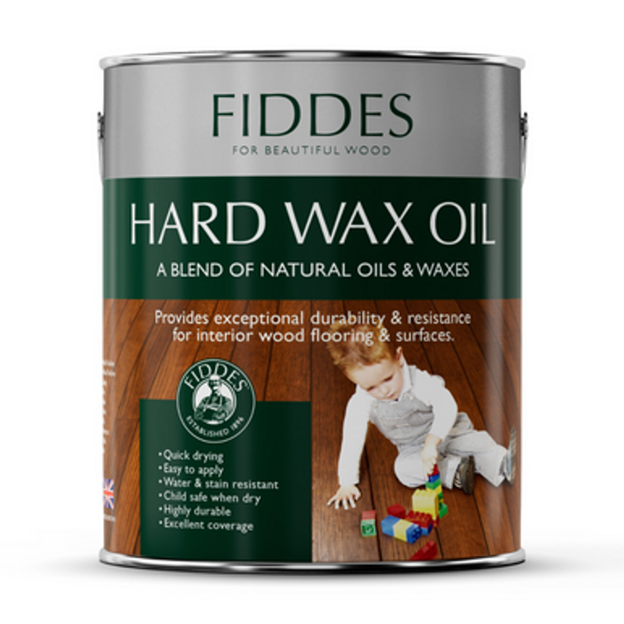 FIDDES Interior | HARDWAX OIL Clear Gloss Interior Timber Protection