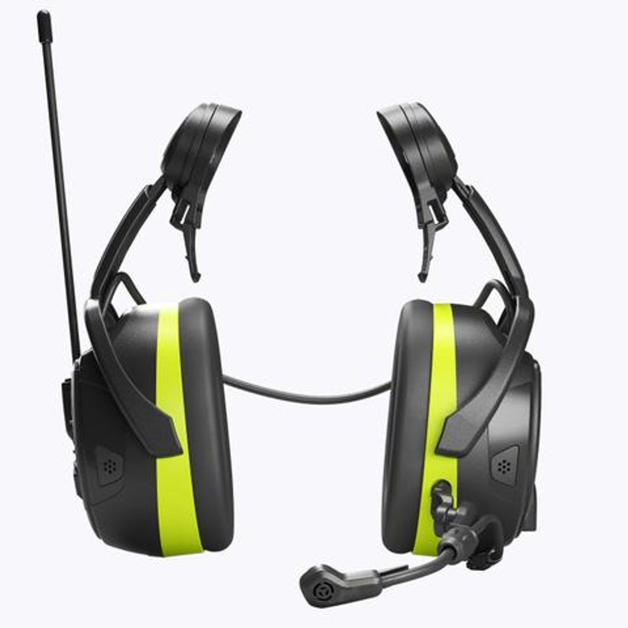 HELLBERG Hearing Protection | LOCAL 446 Bluetooth Earmuffs Hearing Protection with Active Monitoring and Two Way Radio in Helmet Version