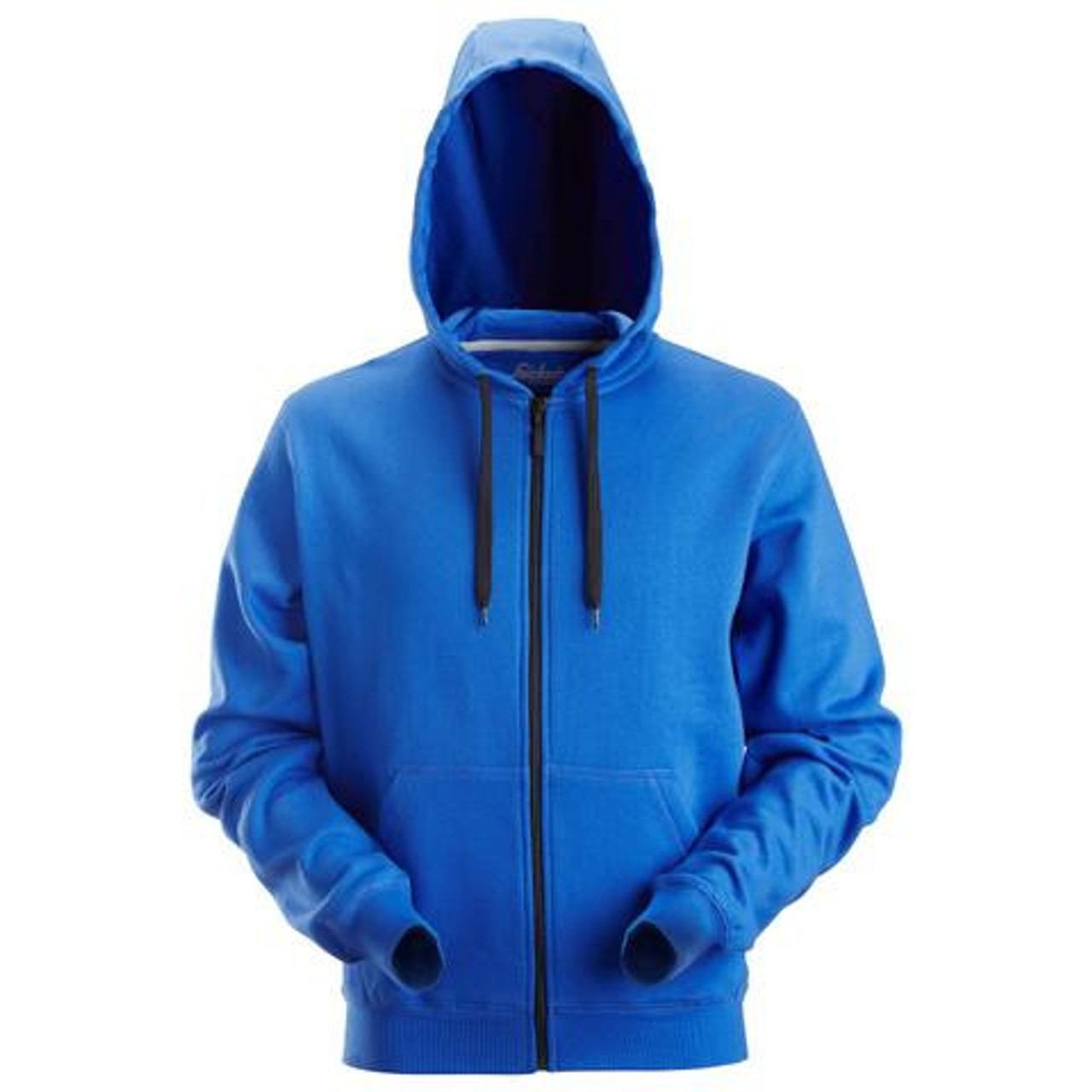 SNICKERS Hoodie  2801  with  for SNICKERS Hoodie  | 2801 Mens Blue Full Zip Hoodie in Cotton that have Full Zip  available in Australia and New Zealand