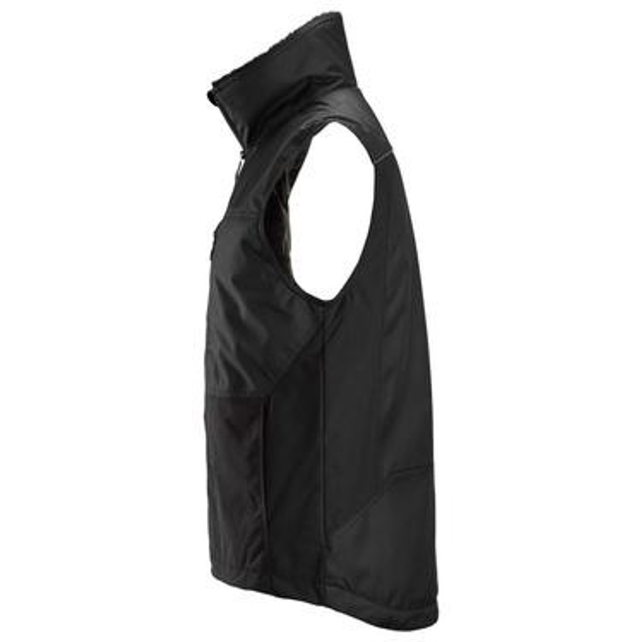 SNICKERS Vest  4548 with  for SNICKERS Vest | 4548 Black Full Zip Allround Work Winter Vest with Pile Lining that have Full Zip  available in Australia and New Zealand