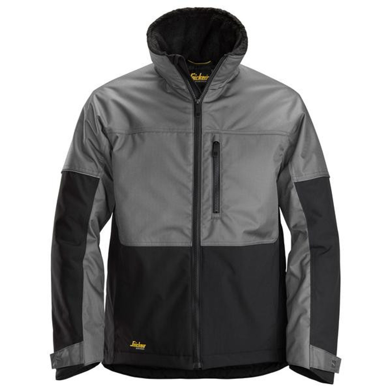 SNICKERS Jackets | Mens 1148 Grey/Black Lined Winter Jackets with Insulation-SALE