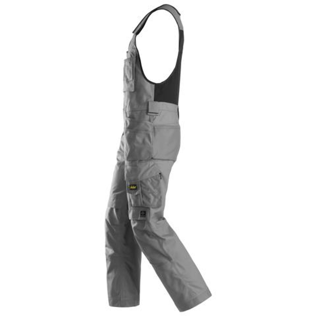 SNICKERS Overalls | 0214 Grey Overalls with Holster Pockets and Kneepad Pockets in Canvas