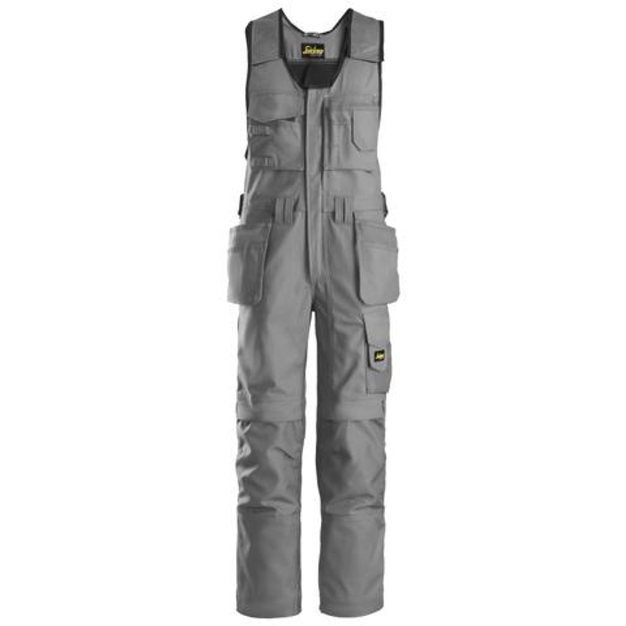 SNICKERS Overalls | 0214 Grey Overalls with Holster Pockets and Kneepad Pockets in Canvas SNICKERS Overalls | 0214 Grey Overalls with Holster Pockets and Kneepad Pockets in Canvas