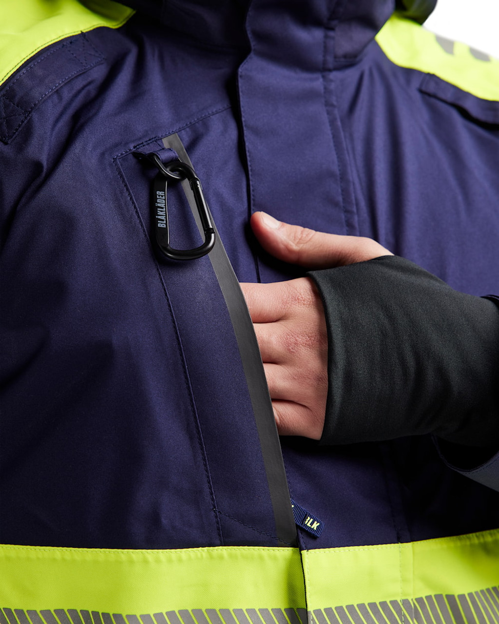 Experience the durability of Shell Blaklader jackets made for hard work.