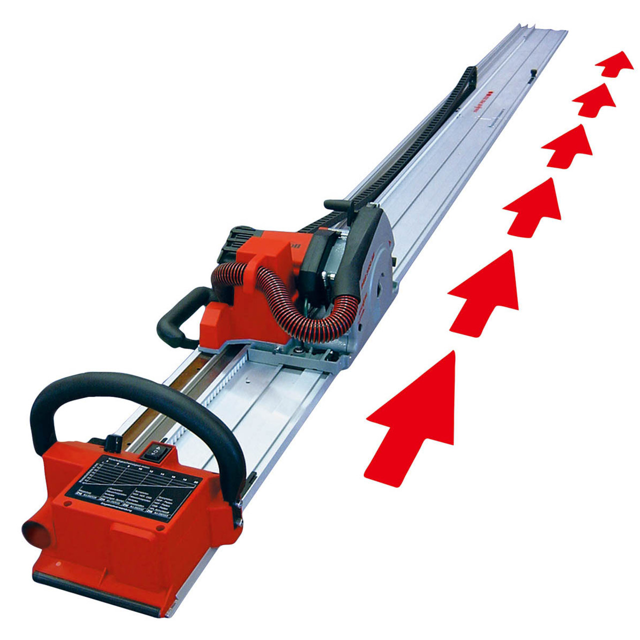 The MAFELL PSS 3100 SE is a groundbreaking portable panel circular saw designed for efficiency and precision in on-site cutting