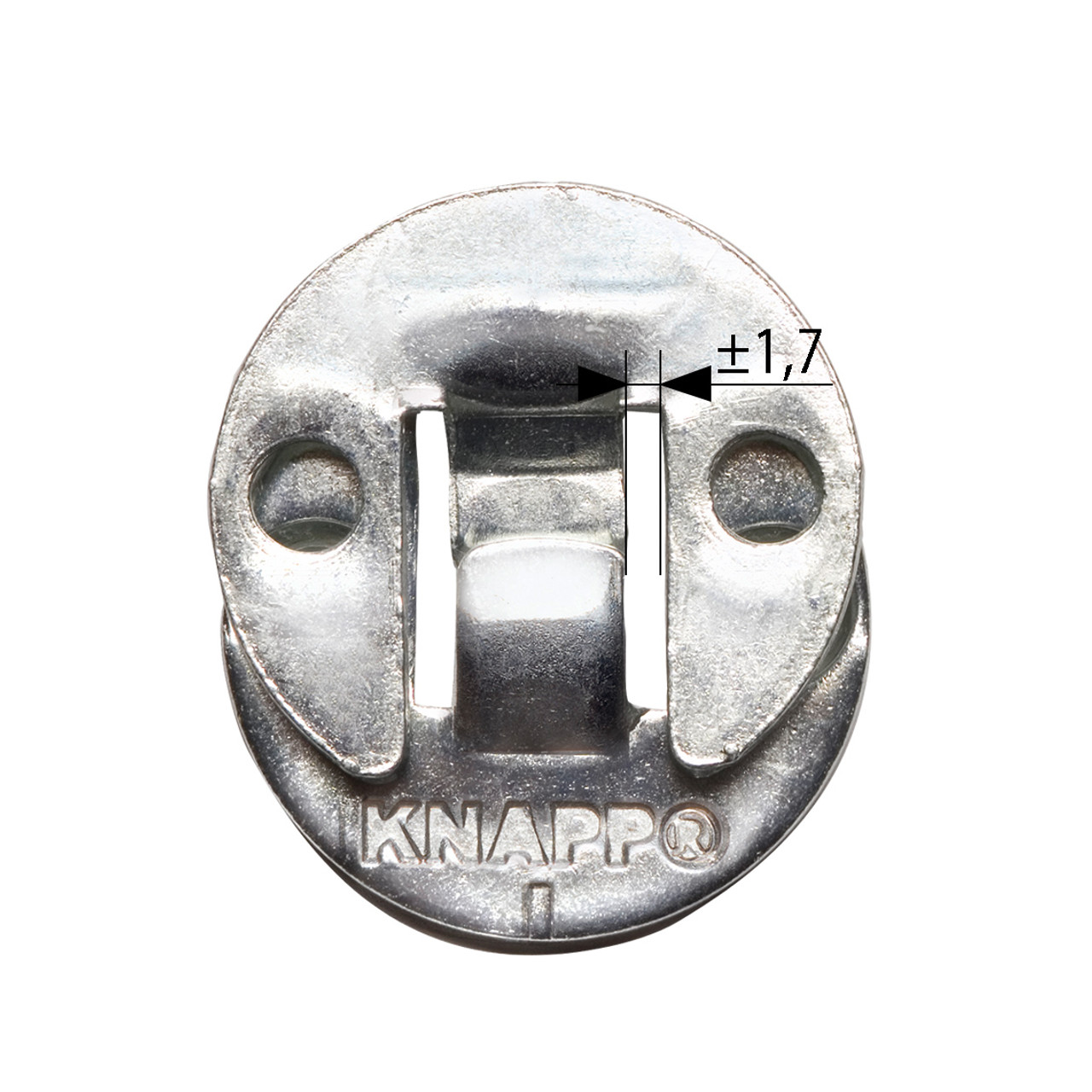KNAPP connectors two identical round-shaped steel brackets that interlock in a dovetail-like manner, providing a secure and load-bearing connection. KNAPP connectors two identical round-shaped steel brackets that interlock in a dovetail-like manner, providing a secure and load-bearing connection.