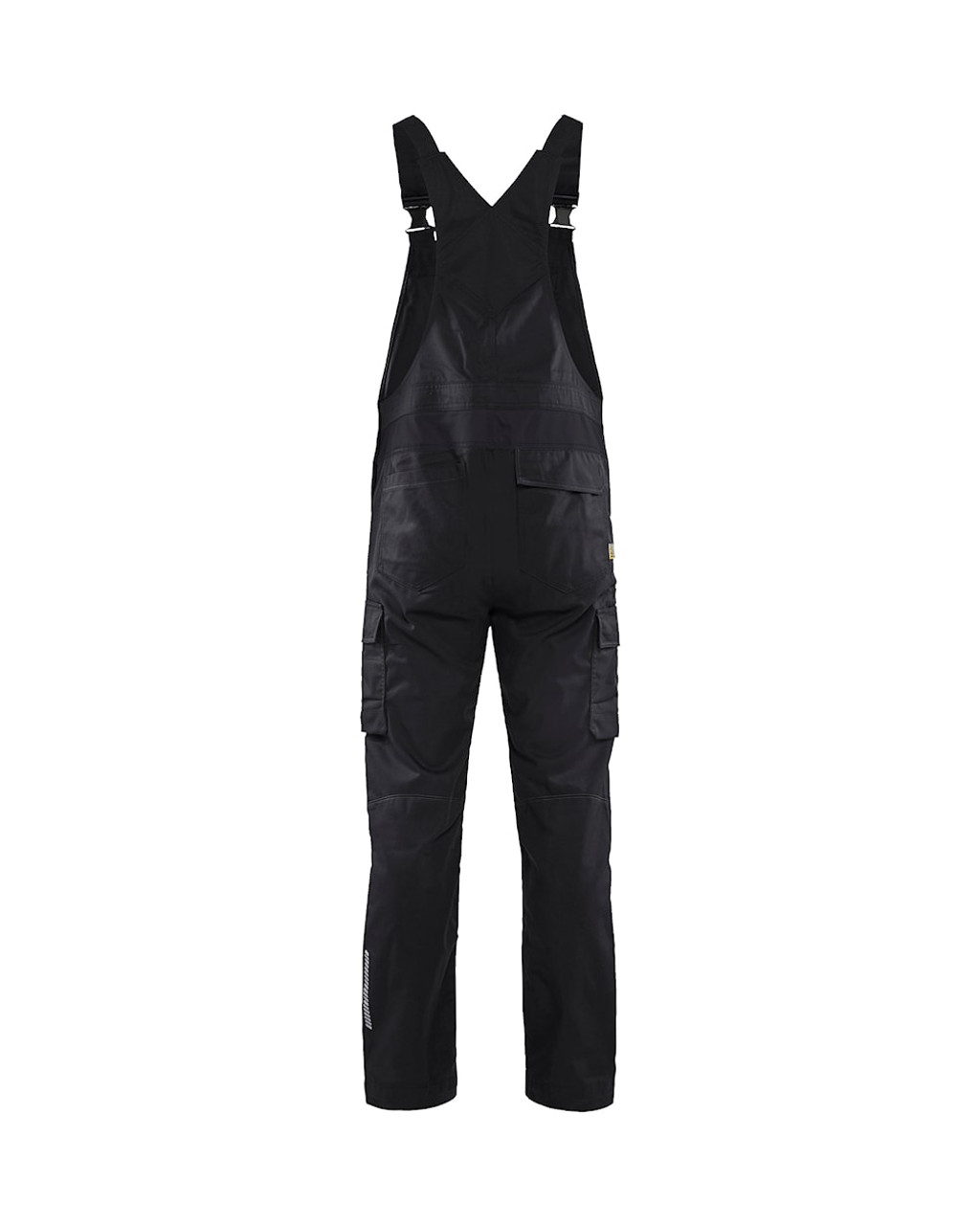 BLAKLADER Overalls | 2666 Industry Black Overalls with Braces in Scratch Free Cotton