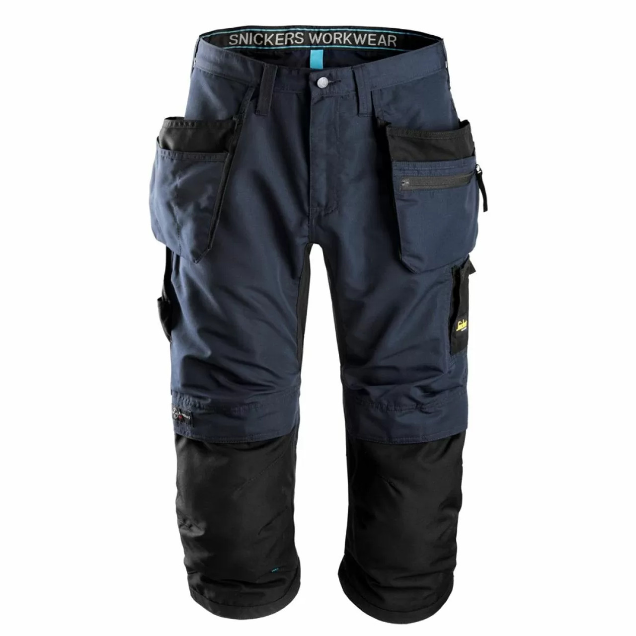 SNICKERS Shorts | 6103 LiteWork Pirate Navy Blue Trousers 37.5 with Holster Pockets-SALE