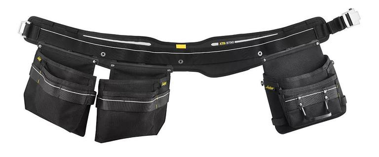 Designed with reinforced functionality and a flexible attachment system that includes durable pouches and a special craftsmen’s tool pouch.