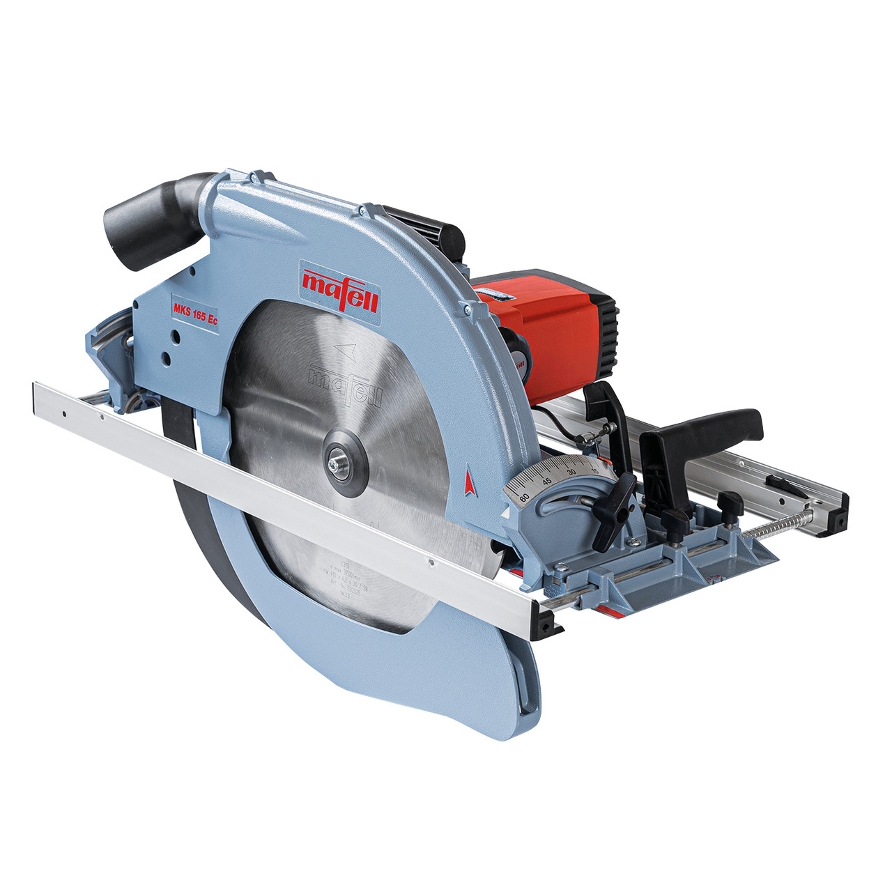 The MAFELL MKS 165 Ec is a powerful hand-held circular saw designed for carpentry The MAFELL MKS 165 Ec is a powerful hand-held circular saw designed for carpentry