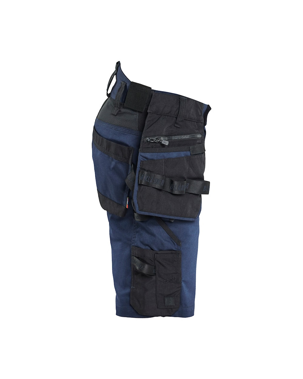 BLAKLADER Shorts | 1972 Craftsman Dark Navy Blue Shorts with Holster Pockets in Cordura with Stretch