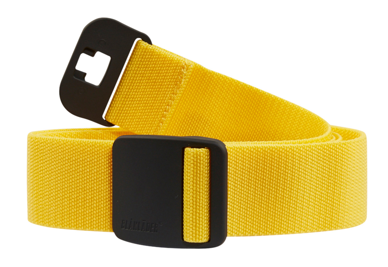 BLAKLADER Accessories | 4047 Yellow Metal Free Stretch Belt