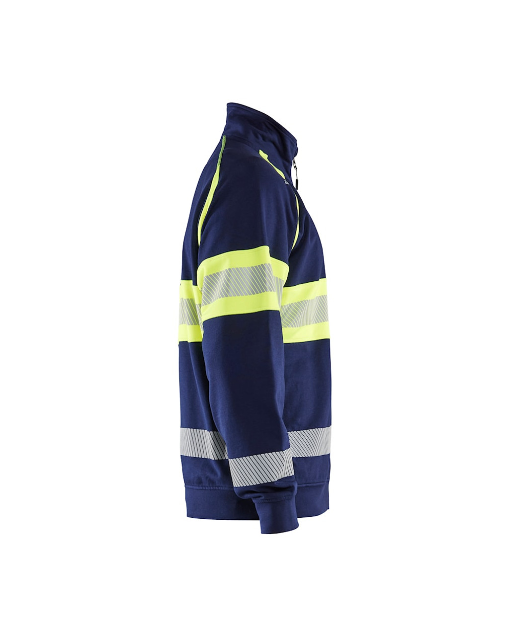 Stay warm with the Blaklader pullover model 3551 in Navy Blue is a reliable choice for any work environment.