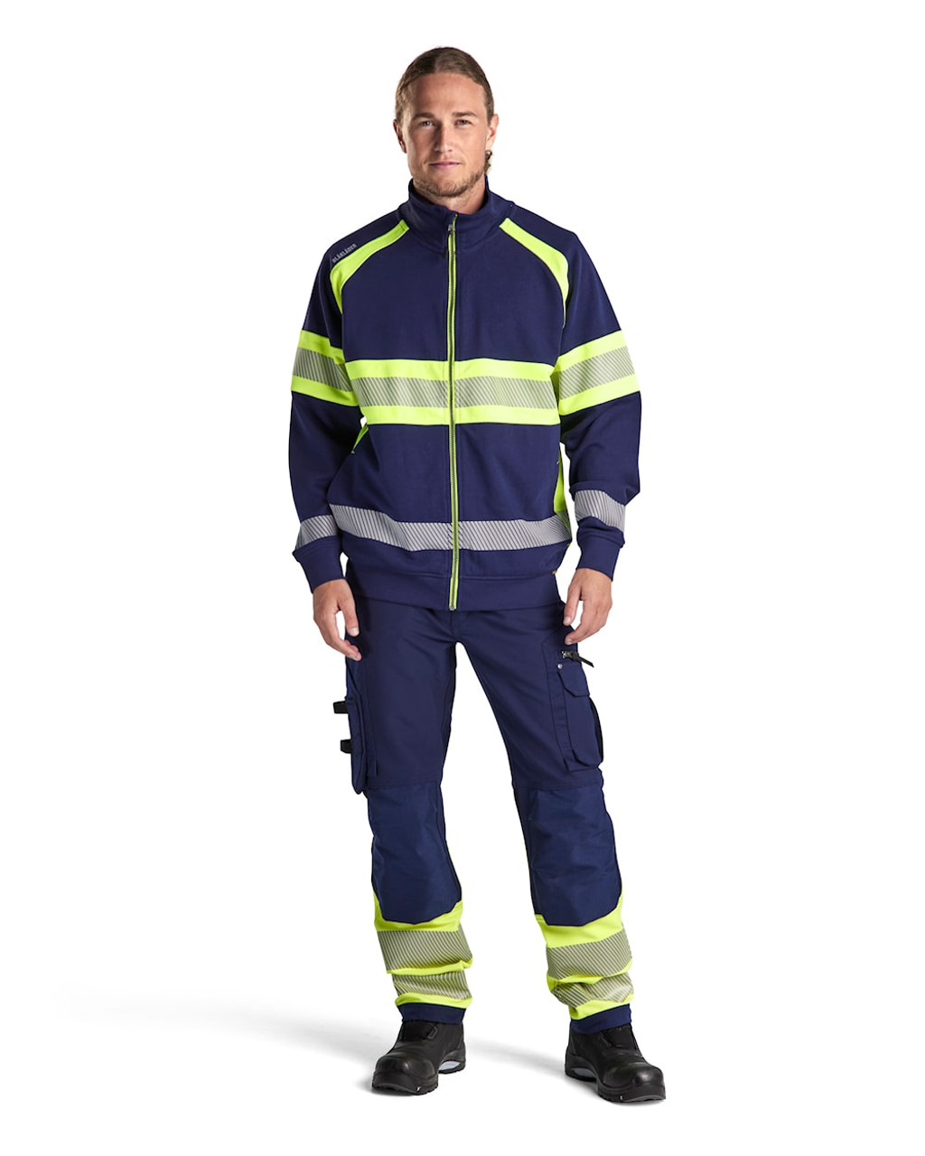 Featuring Reflective Tape, this Blaklader Workwear pullover is designed for comfort and style.