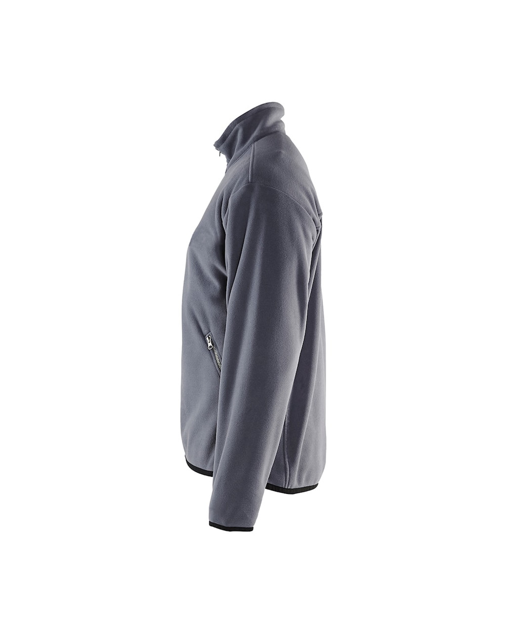 Fleece Jacket 4830 Grey Sweater Jacket with Full Zip and Super Light