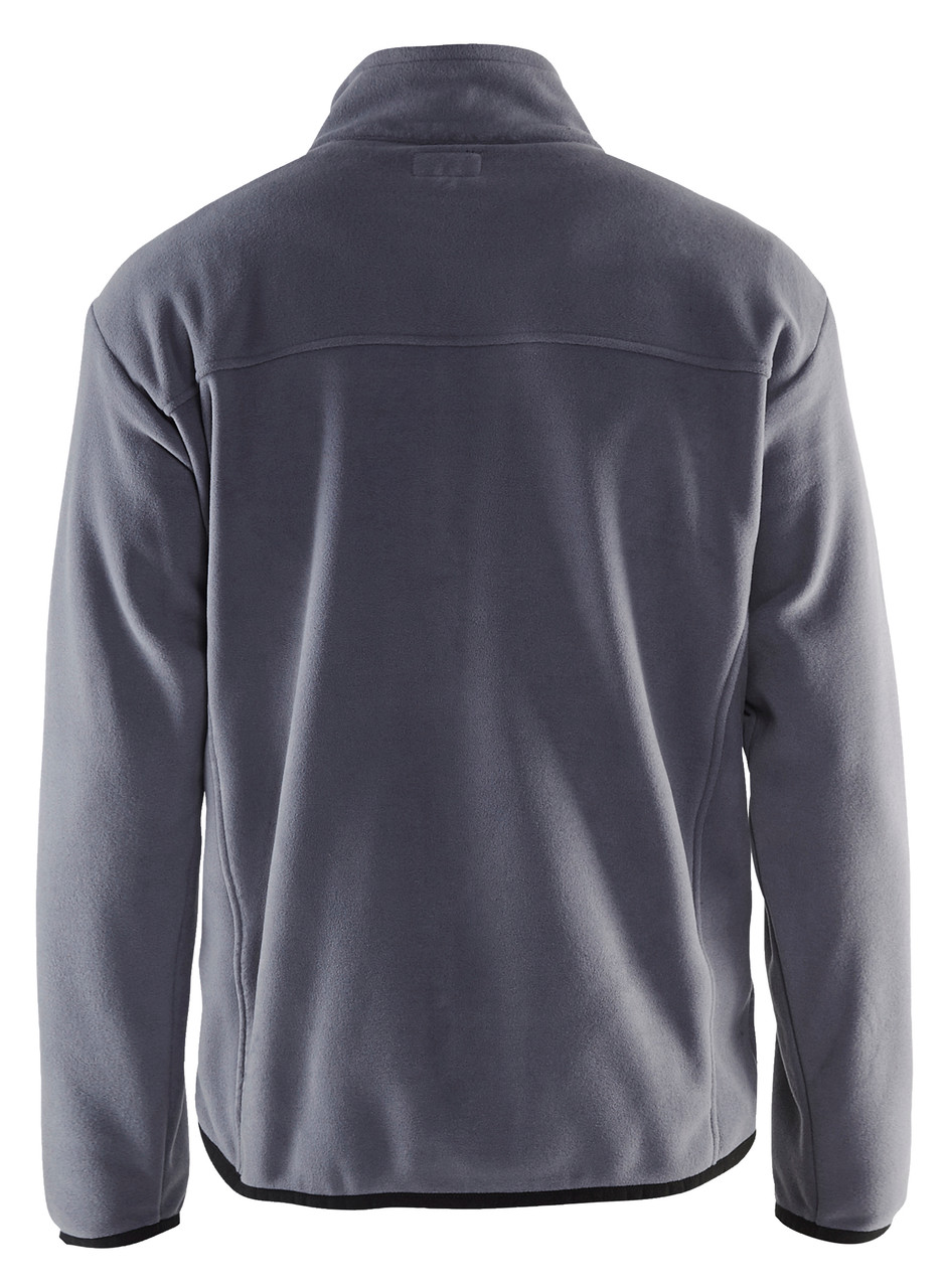 Stay stylish and functional with the Fleece Full Zip Sweater Blaklader Workwear jacket model 4830.