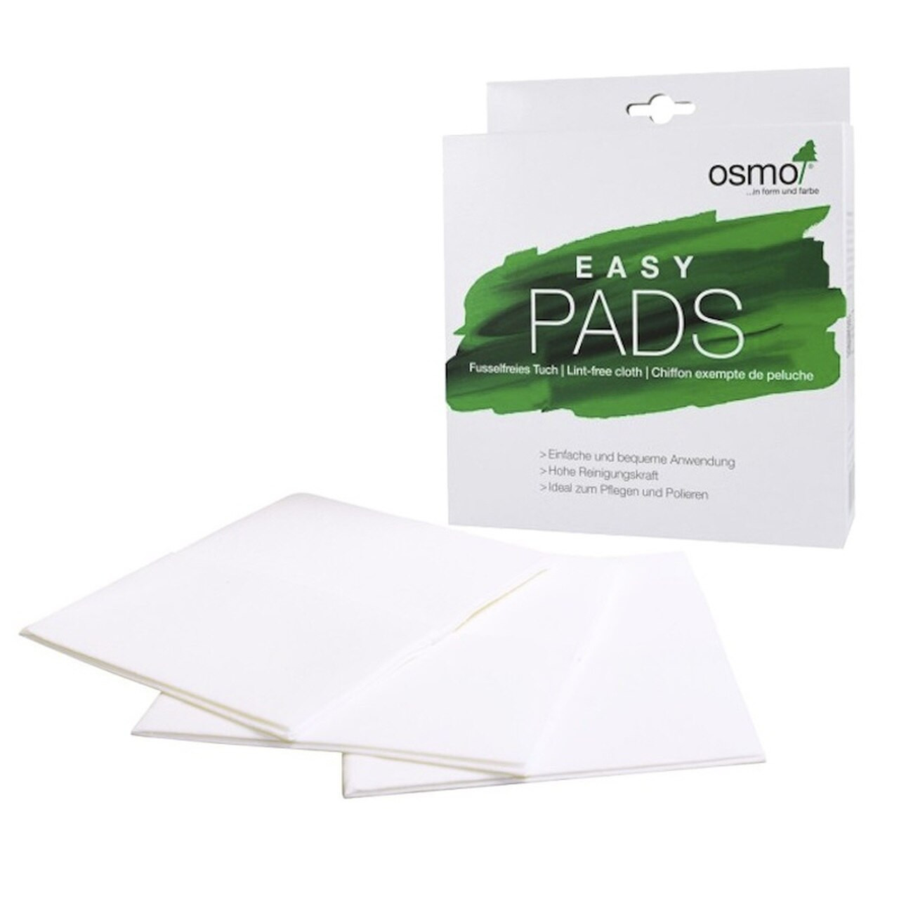 OSMO Applicator | Easy Pads Lint Free 10 Pads per Box