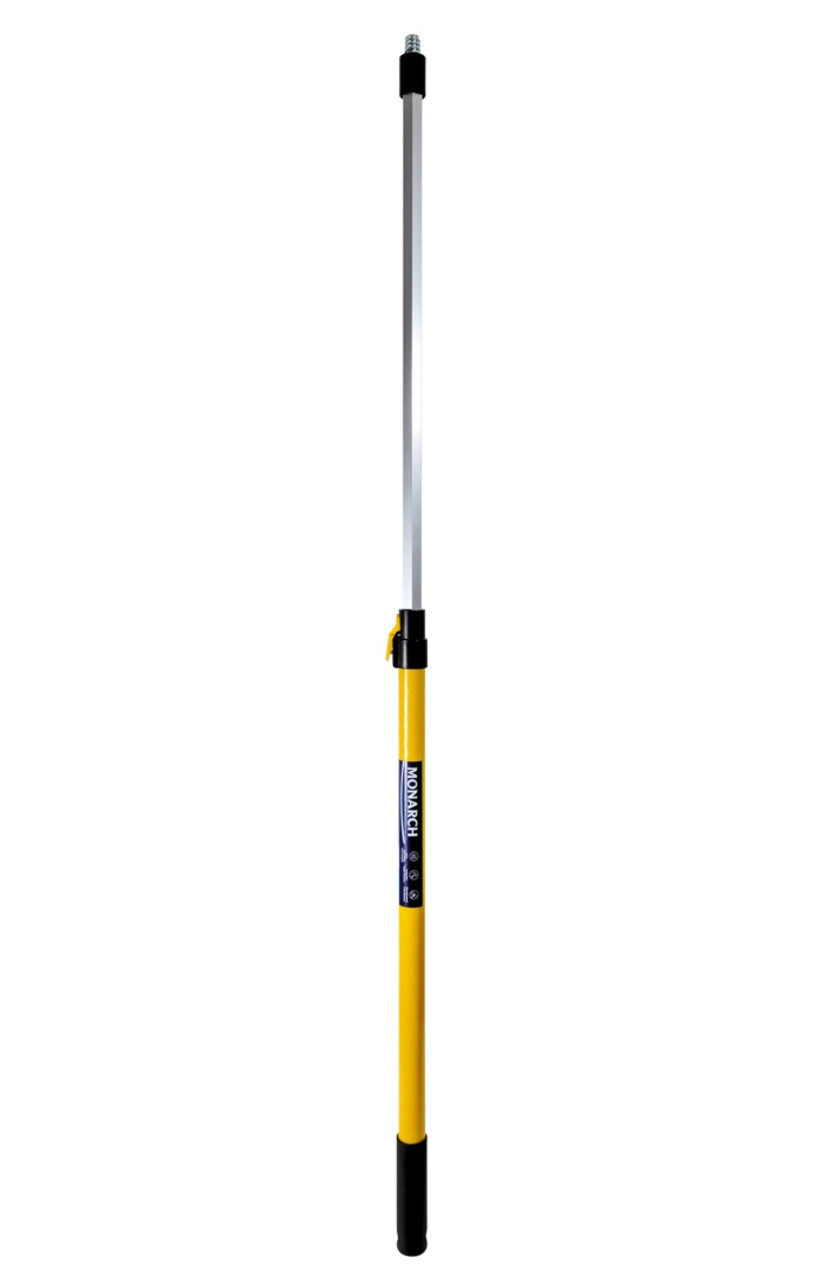 MONARCH Extension EASYLOCK 1.4-2.4m Fibreglass Pole Extension for Application with Rubber handle for improved grip and comfort.