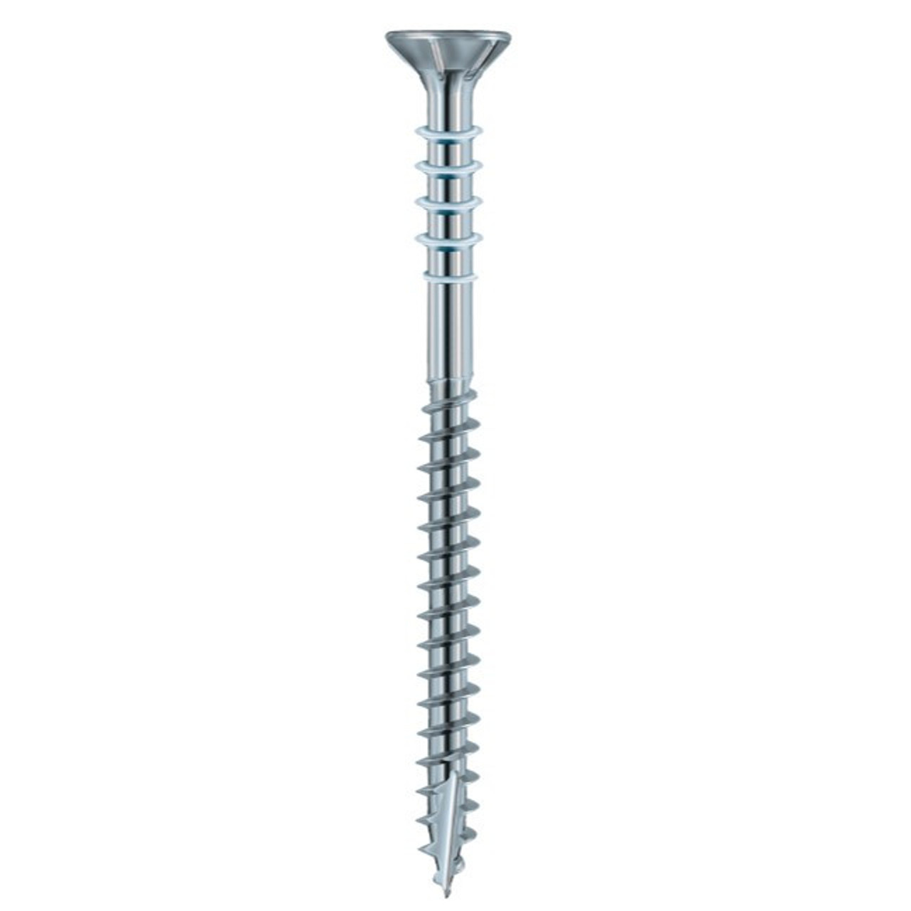 HSI Screws 6mm T25 Adjusting Countersunk Head Screws in Silver Zinc