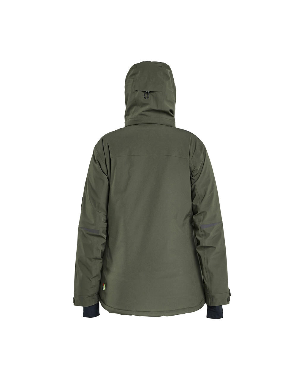 Brave the backcountry cold in the BLAKLADER Womens Winter Jacket model 4707 in Forest Night Green, with Insulated, and insulated by Waterproof Polyester for ultimate protection.