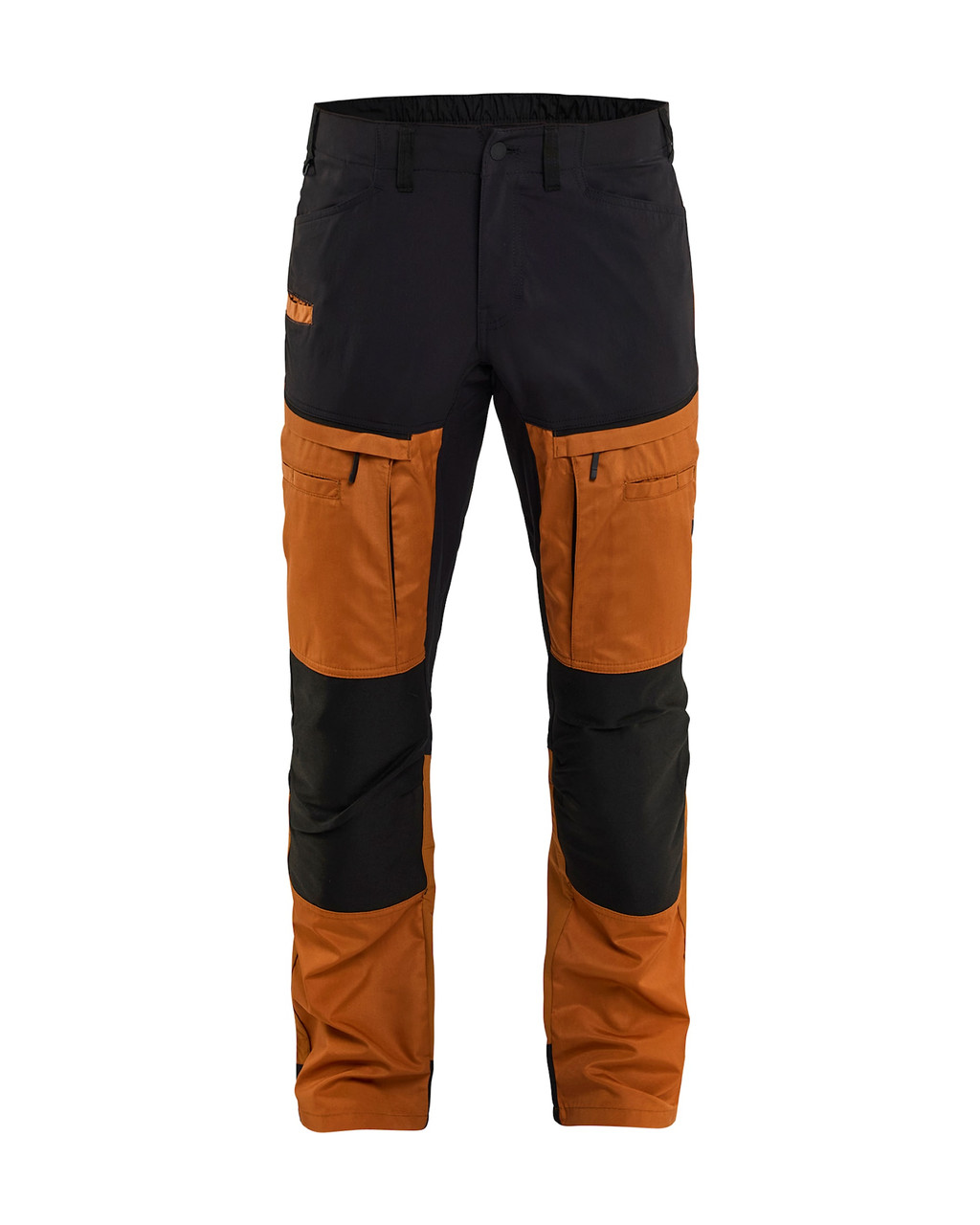 Tailored by BLAKLADER, the Service Pants model 1456 in Rust Brown incorporates Kneepad Pockets, providing Stretch, and constructed from Polyester to work as hard as you do.