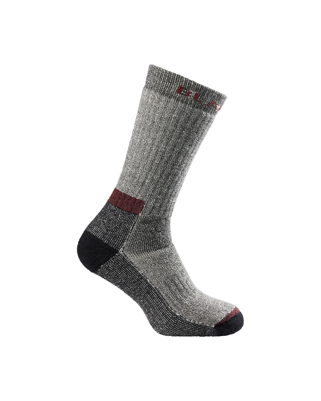 Stay protected all day with BLAKLADER's Heavy Socks, model 2503, featuring Insulating technology and durable Wool fabric in Black Melange.