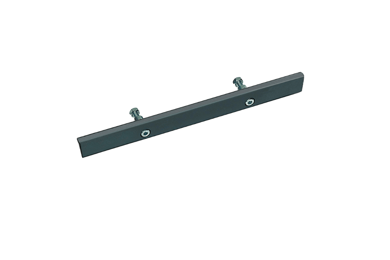 The RUWI Extension SHORT 330mm Mounting Rail is a robust and compact solution designed for the quick installation of RUWI table extensions on stationary machines