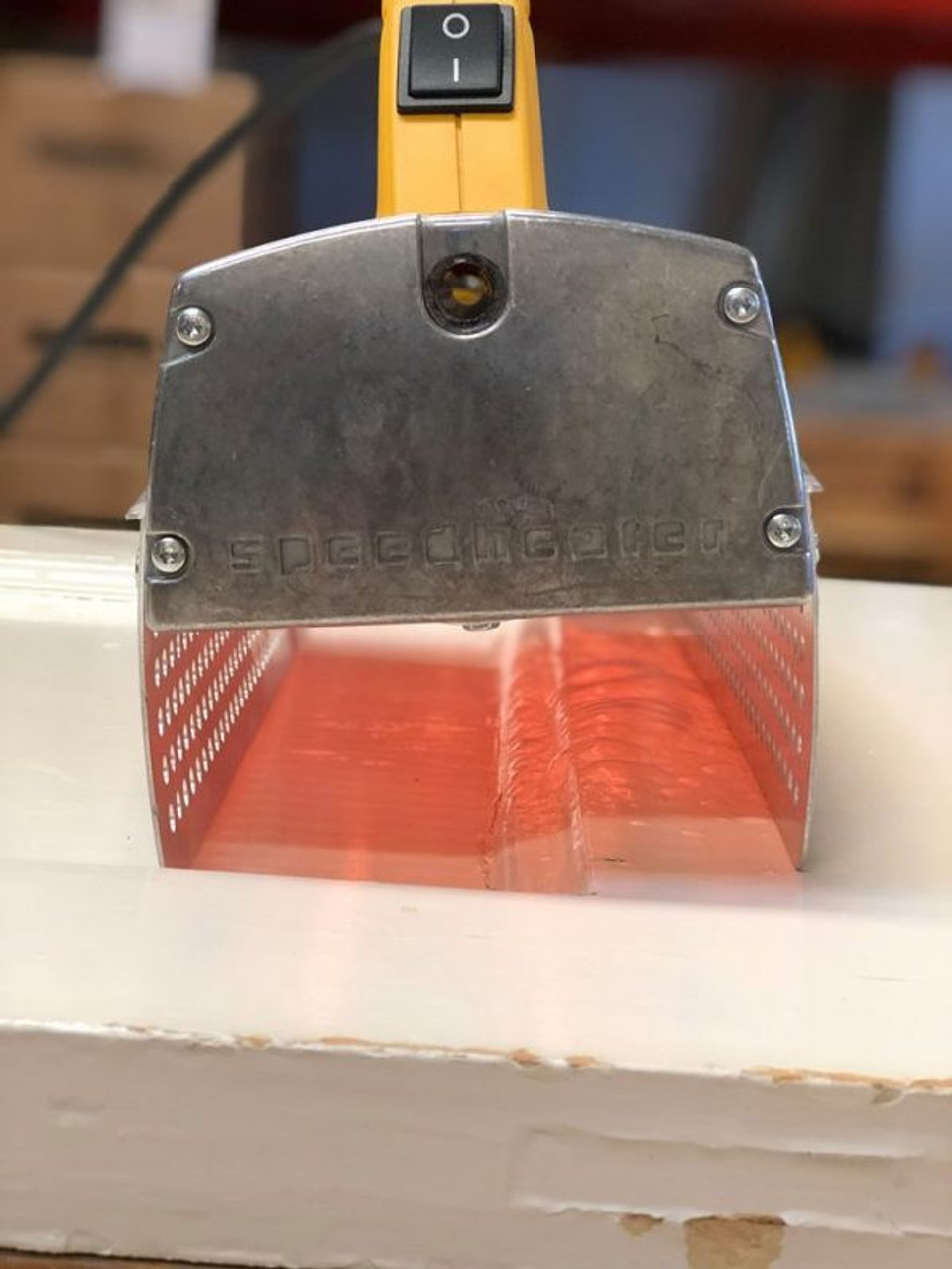 Speedheater STANDARD, infrared heater for paint removal, effective paint stripping too. Available from Craftsman Hardware in Melbourne Australia